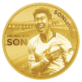 4-1. 손흥민 기념메달 앞면