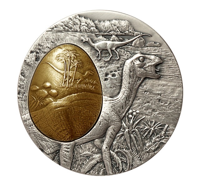 한반도 공룡 메달_코리아노사우루스 보성엔시스 기념메달2